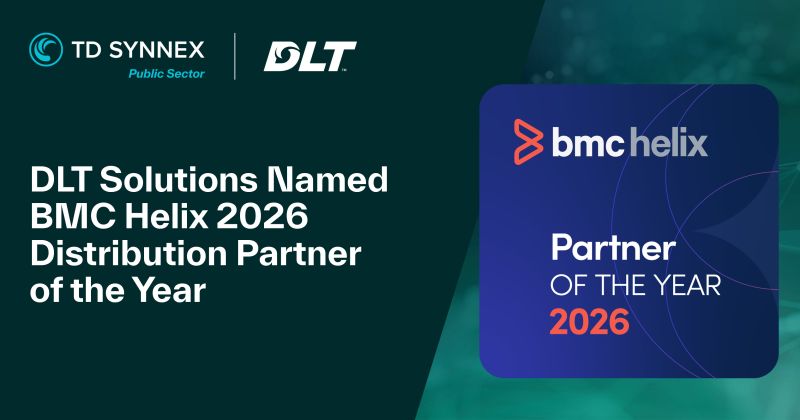 DLT Solutions named BMC Helix's 2026 Distribution Partner of the Year at its first-ever Solution Provider Partner awards.