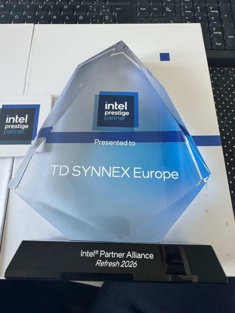 TD SYNNEX named an Intel Prestige Partner in EMEA.